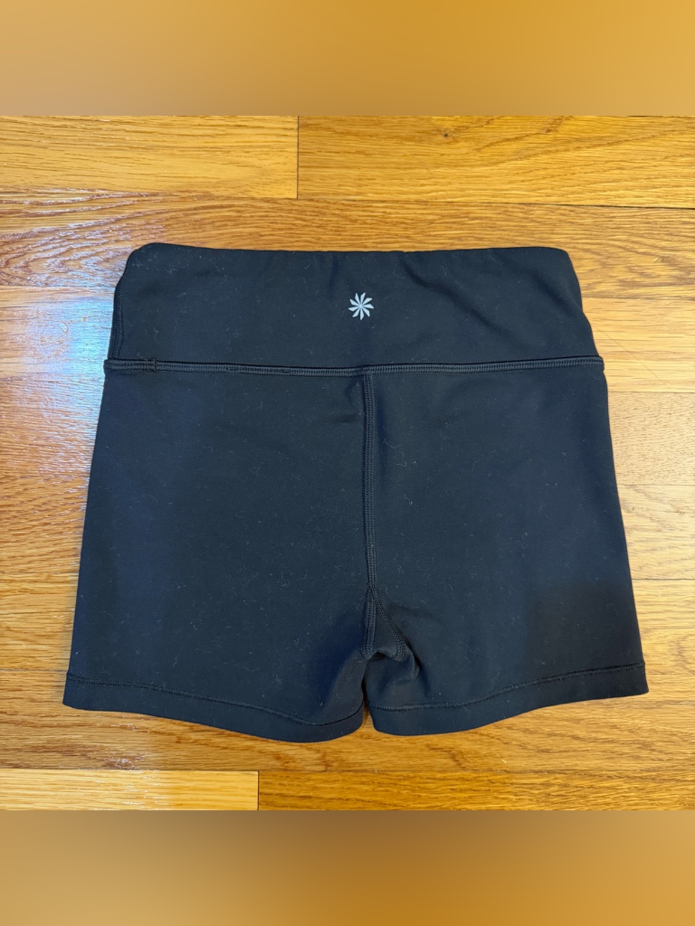 Athleta Girl Chit Chat Short - High Rise Black Tight - Girls Size M/8-10